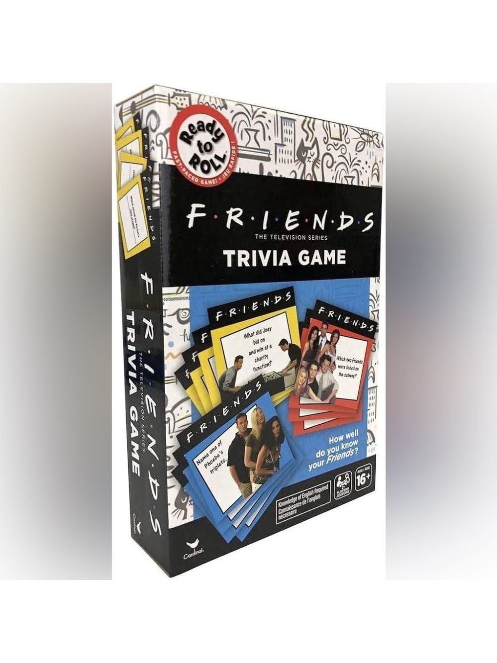 New Sealed Ready to Roll Friends Trivia Game